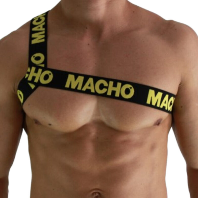 MACHO - RÖMISCHES GESCHIRR GELB L/XL